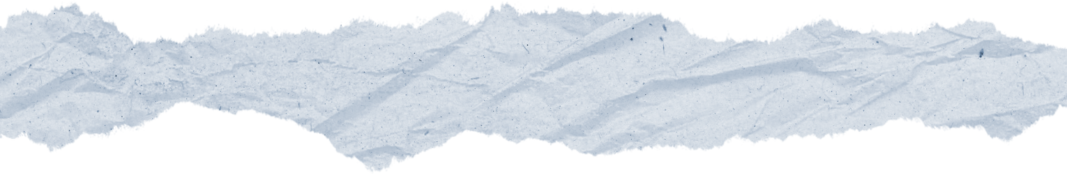 Blue Ripped Paper Strip