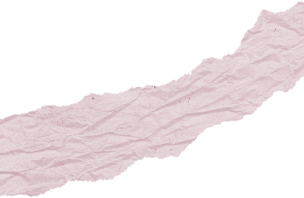 Pink Torn Paper Strip